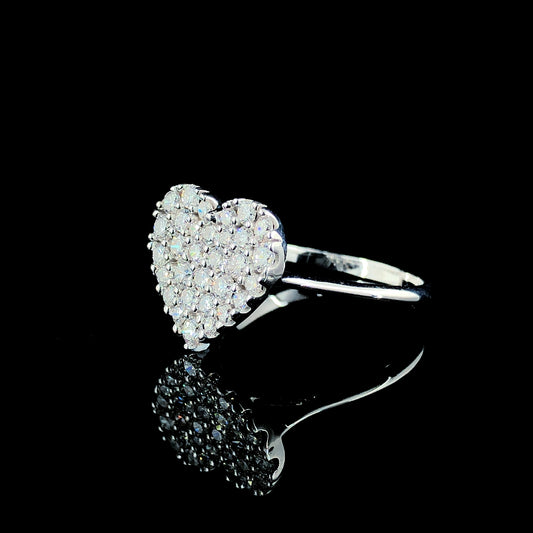 Heartfelt Sparkle Diamond Ring